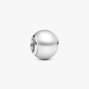 Pandora - Charm Blanco Redondo tipo Perla