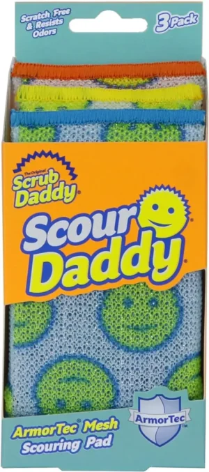 Scrub Daddy Esponja Scour Daddy Pack X3 Unidades