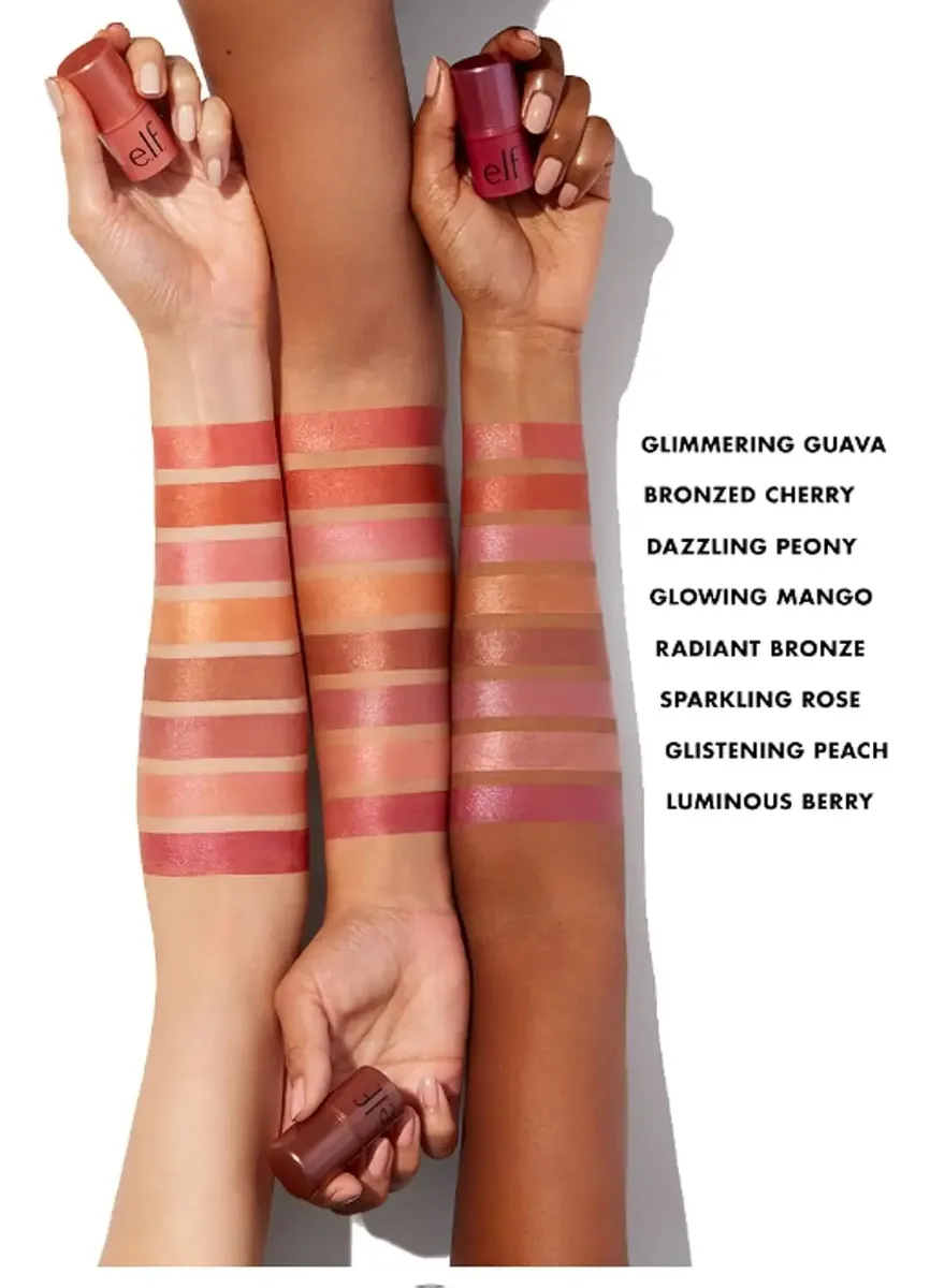 Elf Monochromatic Multistick Rubor En Barra -Tono Dazzling Peony - Image 5