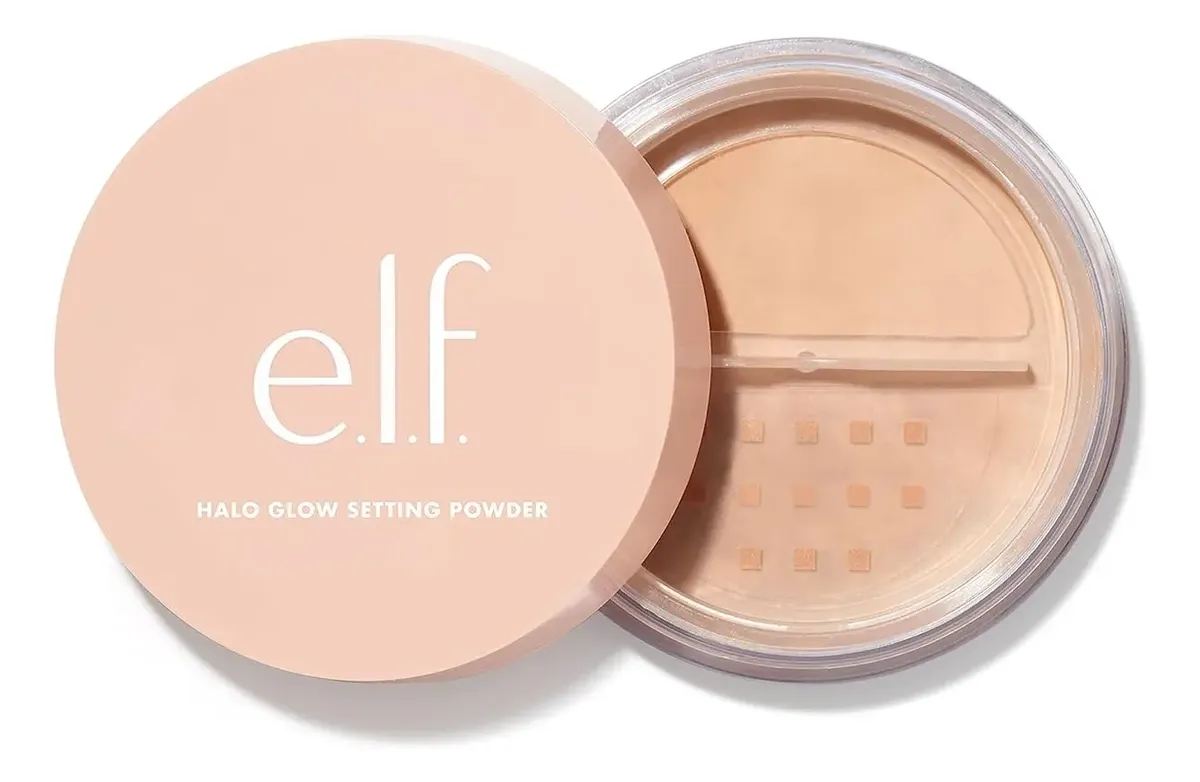 Elf Halo Glow Setting Powder Satin Sellador Polvo Fijador - Tono Medium