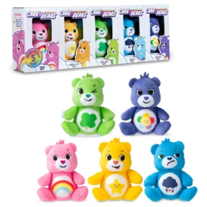 Ositos Cariñositos Micro Care Bears Set De 5 Peluches 7.5 Cm