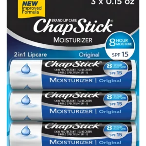 Chapstick Moisturizer Bálsamo Labial Hidratante - Pack De 3