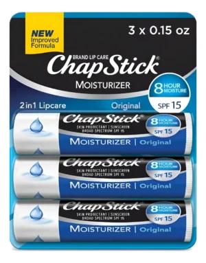 Chapstick Moisturizer Bálsamo Labial Hidratante - Pack De 3