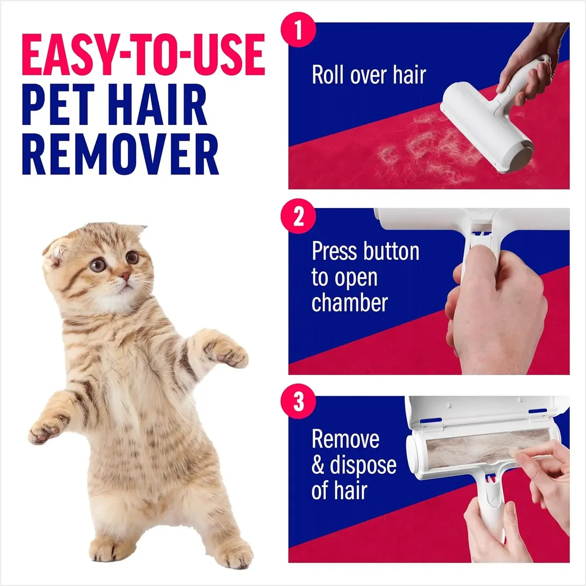 Roller Chomchom Para Remover El Pelo De Perros y Gatos - Image 4