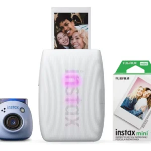 Fujifilm Cámara Instax Pal + Impresora Mini Link 3 + Papel Fotográfico