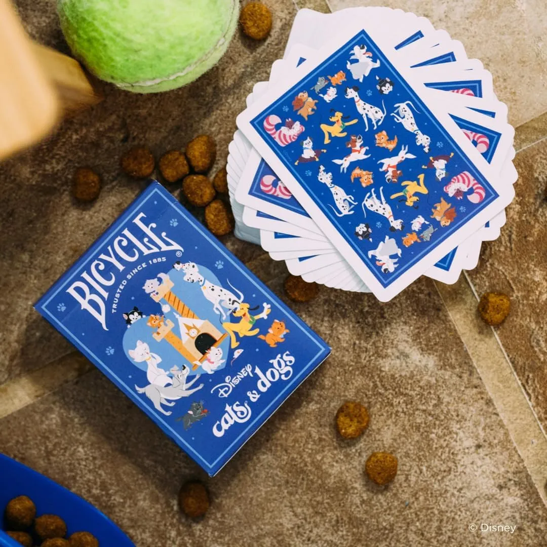 Cartas Bicycle Disney Inspirados En Perros Y Gatos Películas Disney - Image 8