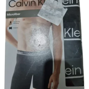 Calvin Klein Set X3 Boxer Calzon Talle M - Elástico Negro