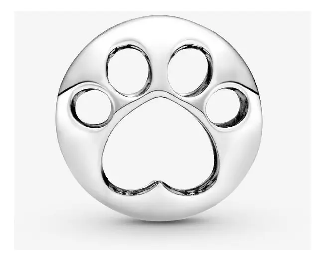 Dije Pandora Moments Charm Paw Print Huella Animal Original - Image 4
