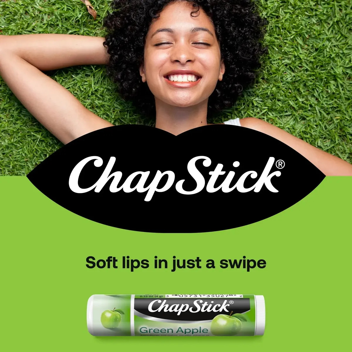 Chapstick Hidratante Labial Manzana Verde Green Apple X3 - Image 7