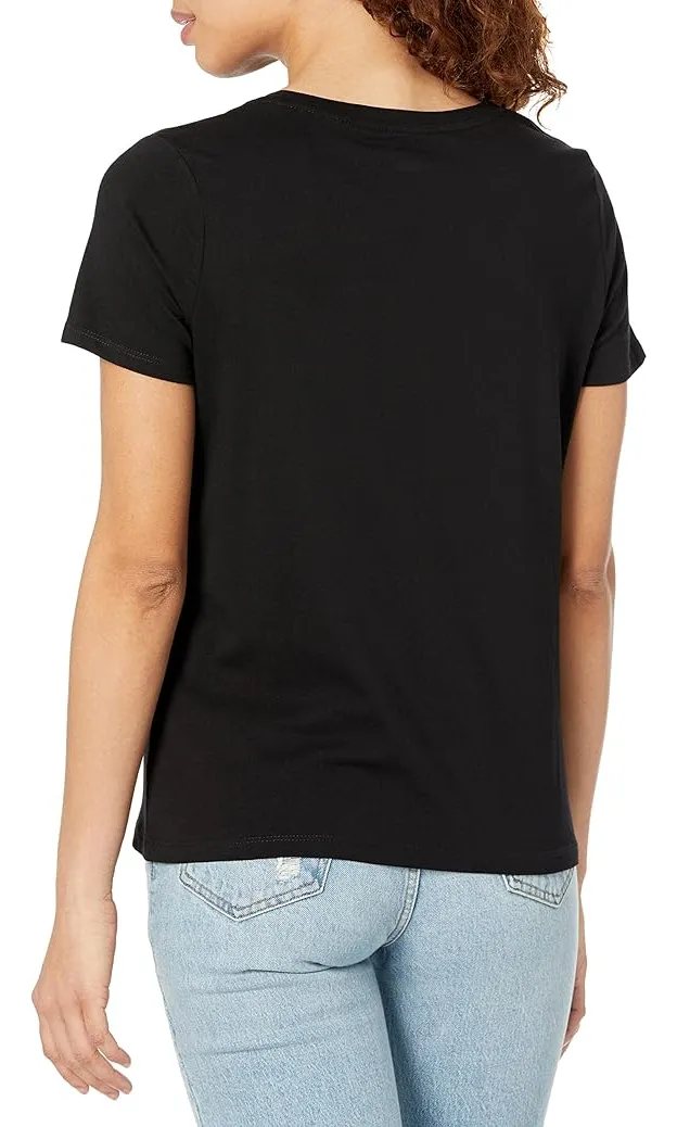 Remera Mujer Tommy Hilfiger J51hg490 T M Logo Corazón -negro - Image 3