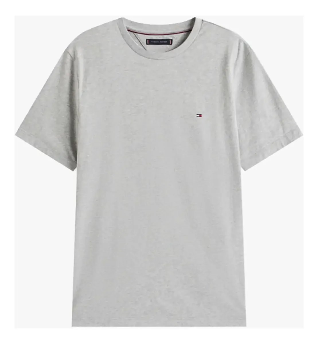 Tommy Hilfiger Hombre Remera Cuello Redondo Gris Talle S - Image 6