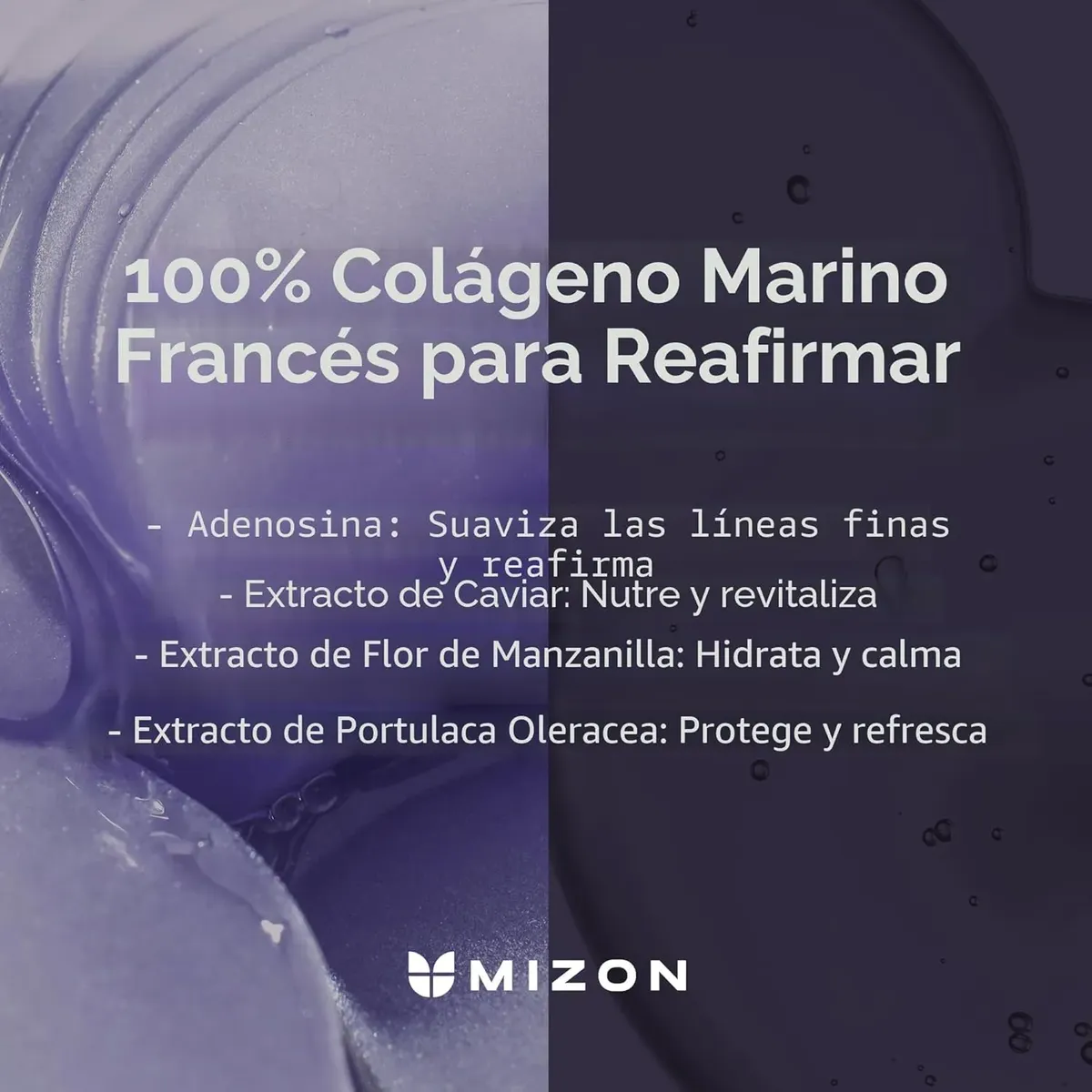 Mizon Parches De Hidrogel Ojos Collagen Colageno Reafirmante - Image 4