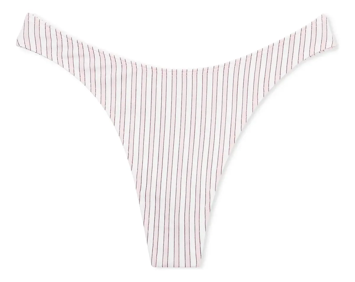 Cola Less Victoria's Secret Stretch Cotton High-leg Thong - Talle S - Image 4
