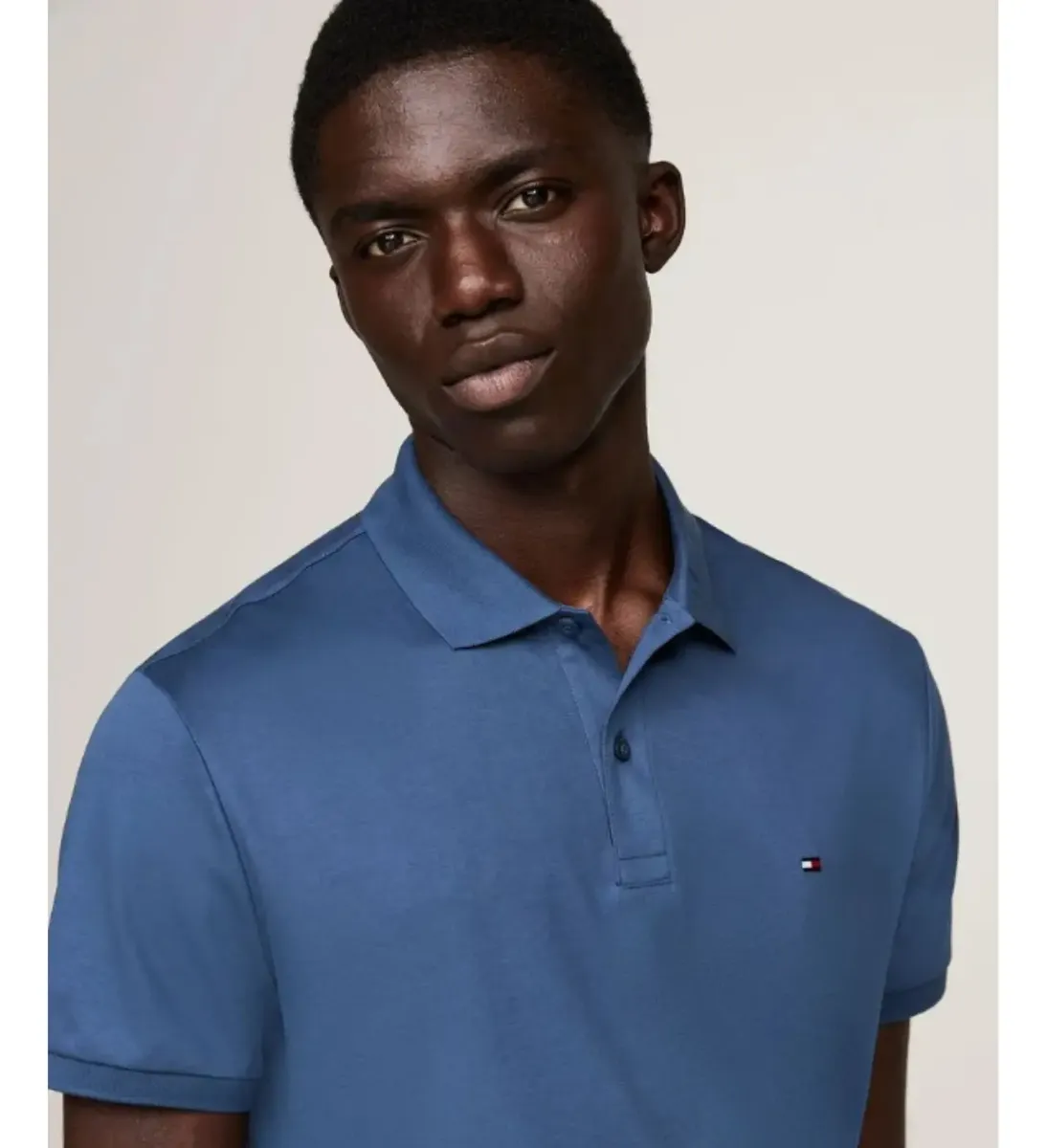 Chomba Tommy Hilfiger Polo Essential Liquid Cotton Talle S - Image 3