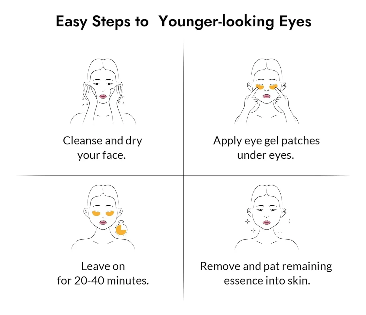 Mizon Parches De Hidrogel Ojos Collagen Colageno Reafirmante - Image 6