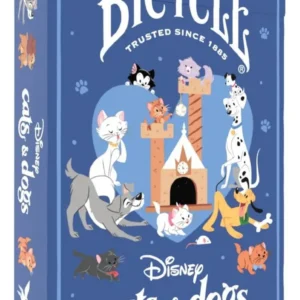 Cartas Bicycle Disney Inspirados En Perros Y Gatos Películas Disney