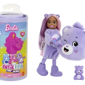 Muñeca Barbie Cutie Reveal Mini Ositos Cariñositos Violeta