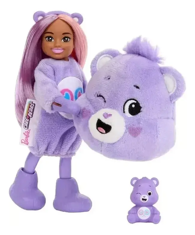 Muñeca Barbie Cutie Reveal Mini Ositos Cariñositos Violeta - Image 3