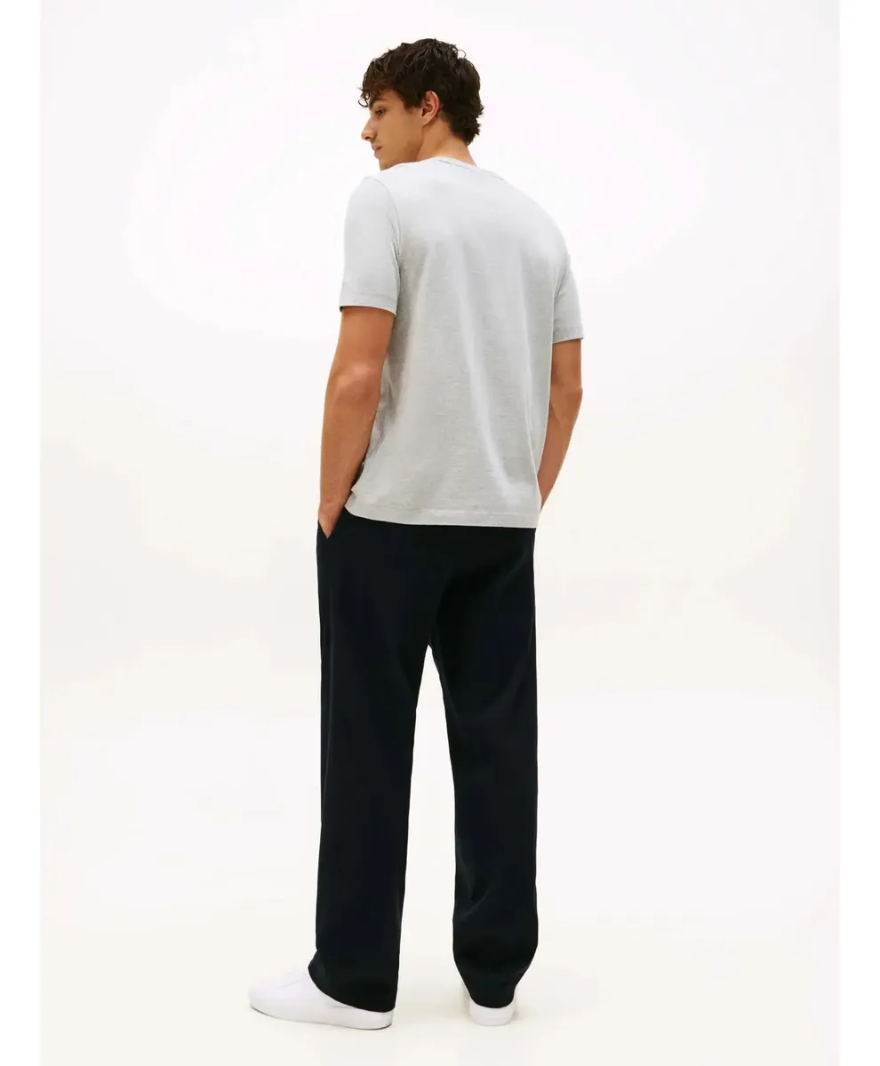 Tommy Hilfiger Hombre Remera Cuello Redondo Gris Talle S - Image 4