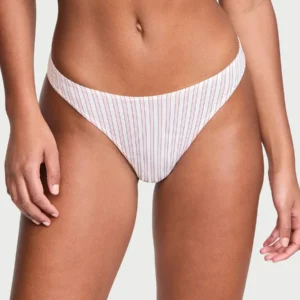 Cola Less Victoria's Secret Stretch Cotton High-leg Thong - Talle S