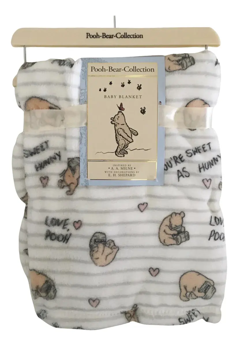 Manta Para Bebé Winnie The Pooh Bear Collection Original