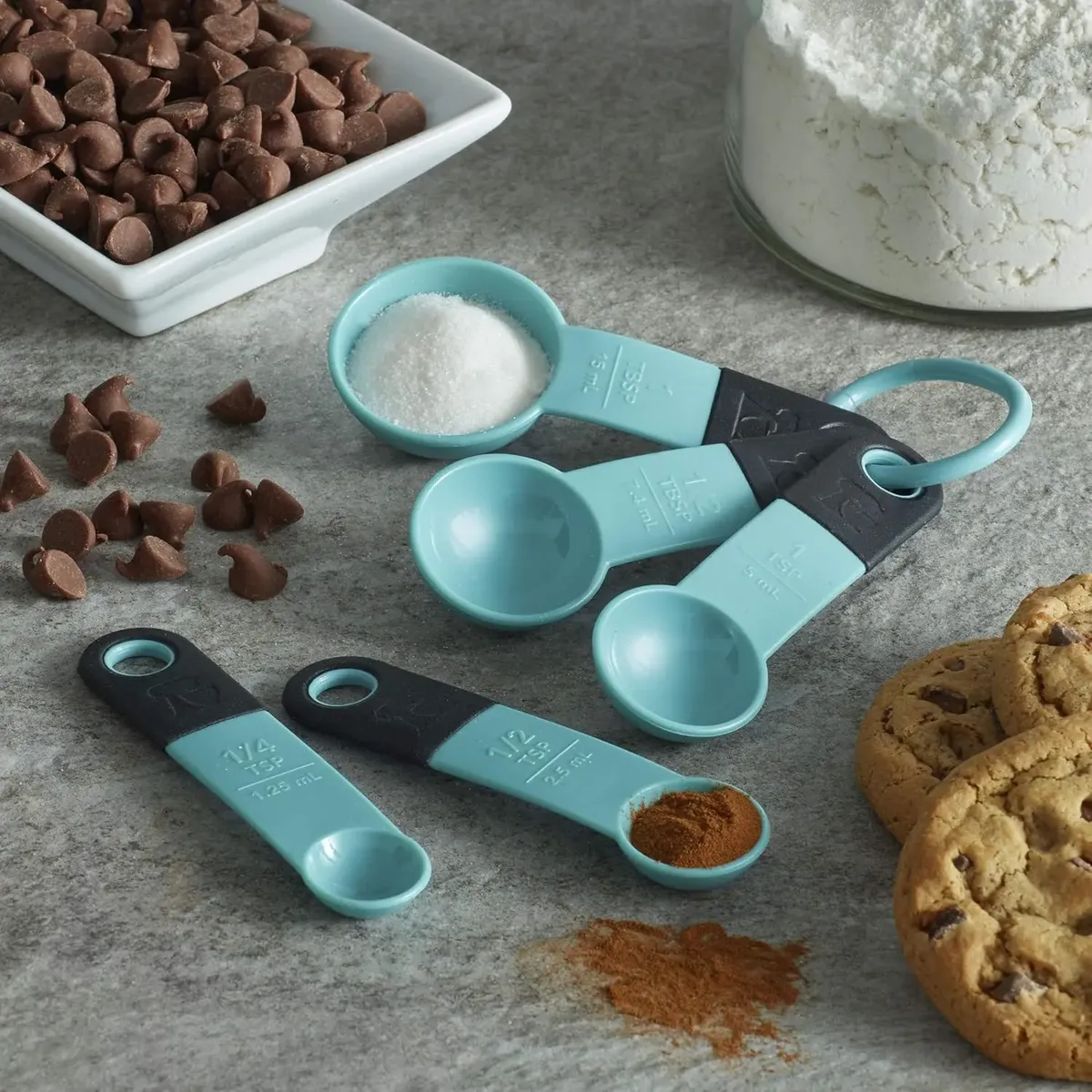 Kitchenaid Set De Cucharas Medidoras Dosificadoras Aqua - Image 4