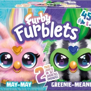 Furby Furblets Pack De 2 Mini Amigos Greenie-meanie Y May-may