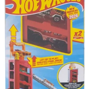 Hot Weels Speed Snap Track System Estacionamiento Portátil