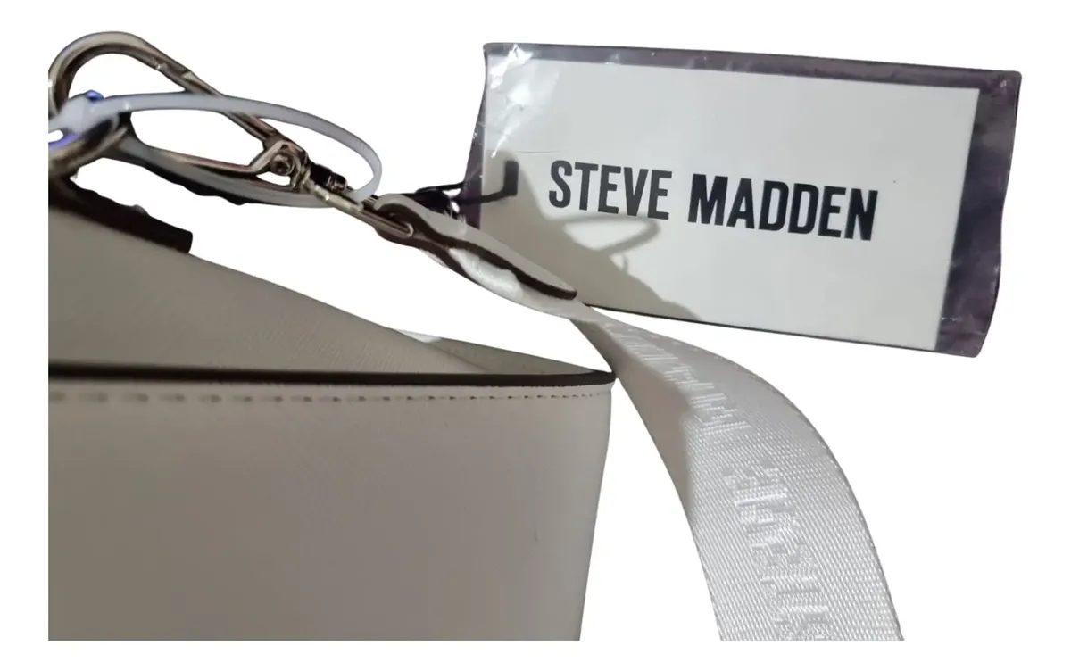 Cartera Steve Madden Bandolera Con Monedero Blanca - Image 6
