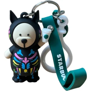 Llavero Starbucks Oso Bearista Xolo Alebrije Día De Muertos - Edición Limitada - Caja Cerrada