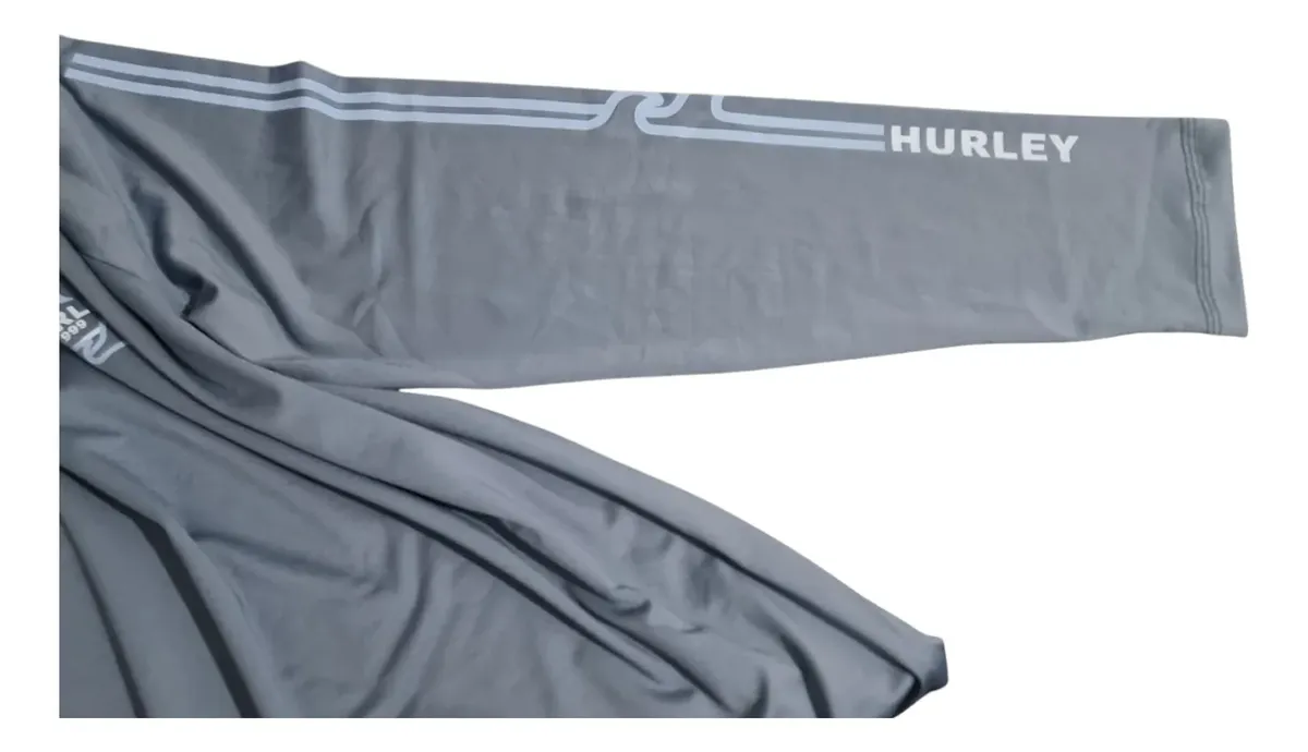Remera Manga Larga Hurley Hombre Con Protección Uv - Talle S - Image 4
