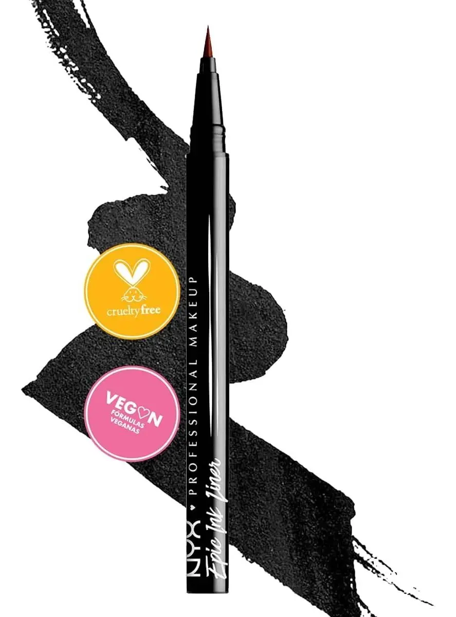 Nyx Epic Ink Liner Tono Negro Delineador Líquido Larga Durac - Image 5