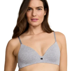 Corpiño Victoria's Secret Cotton Logo Lightly Lined Wireless - 36D