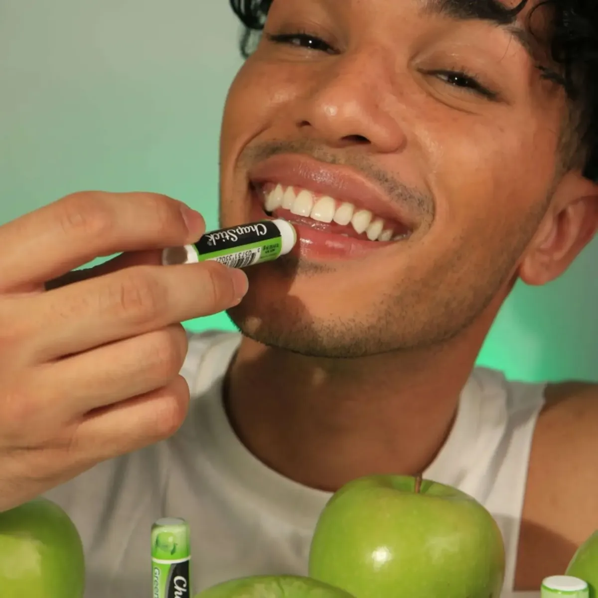 Chapstick Hidratante Labial Manzana Verde Green Apple X3 - Image 6
