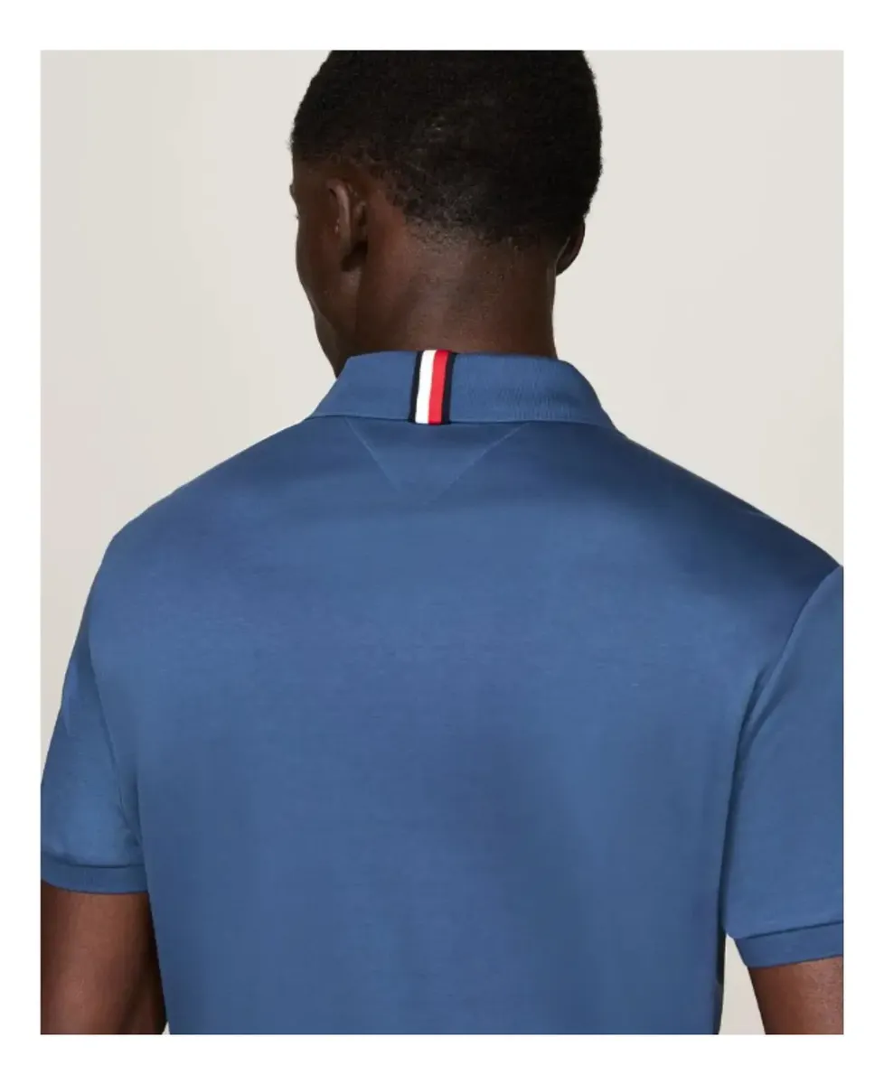 Chomba Tommy Hilfiger Polo Essential Liquid Cotton Talle S - Image 4