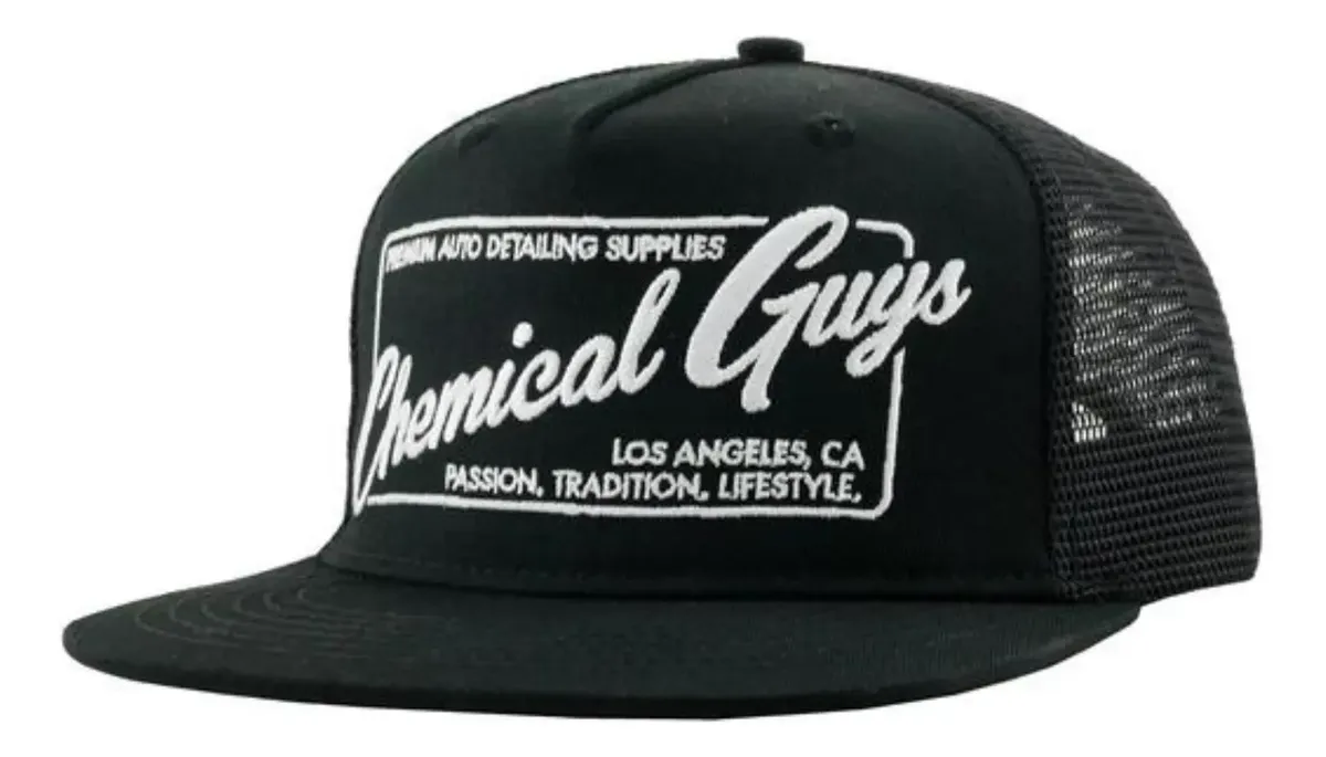 Gorra Trucker - Car Culture - Chemical Guys Con Red