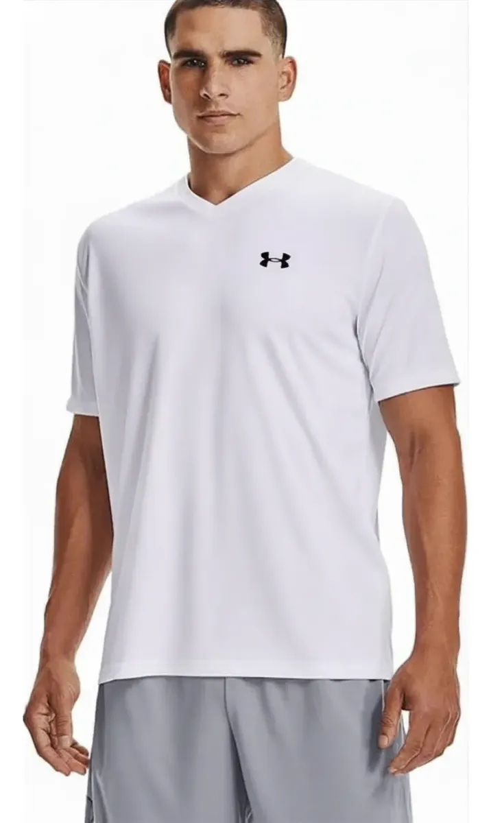 Remera Hombre Under Armour Velocity2.0 Ss Vneck Original - Talle S