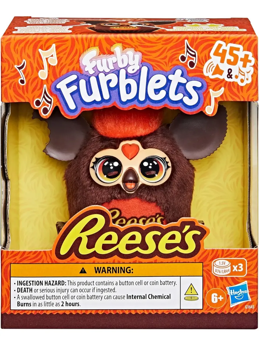 Mascota Virtual De Juguete Hasbro Furby Furblets Reese's