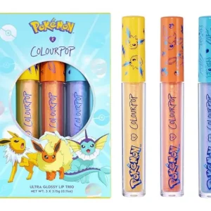 Colourpop Pokémon Colourpop Evolution Ultra Glossy Lip Trio