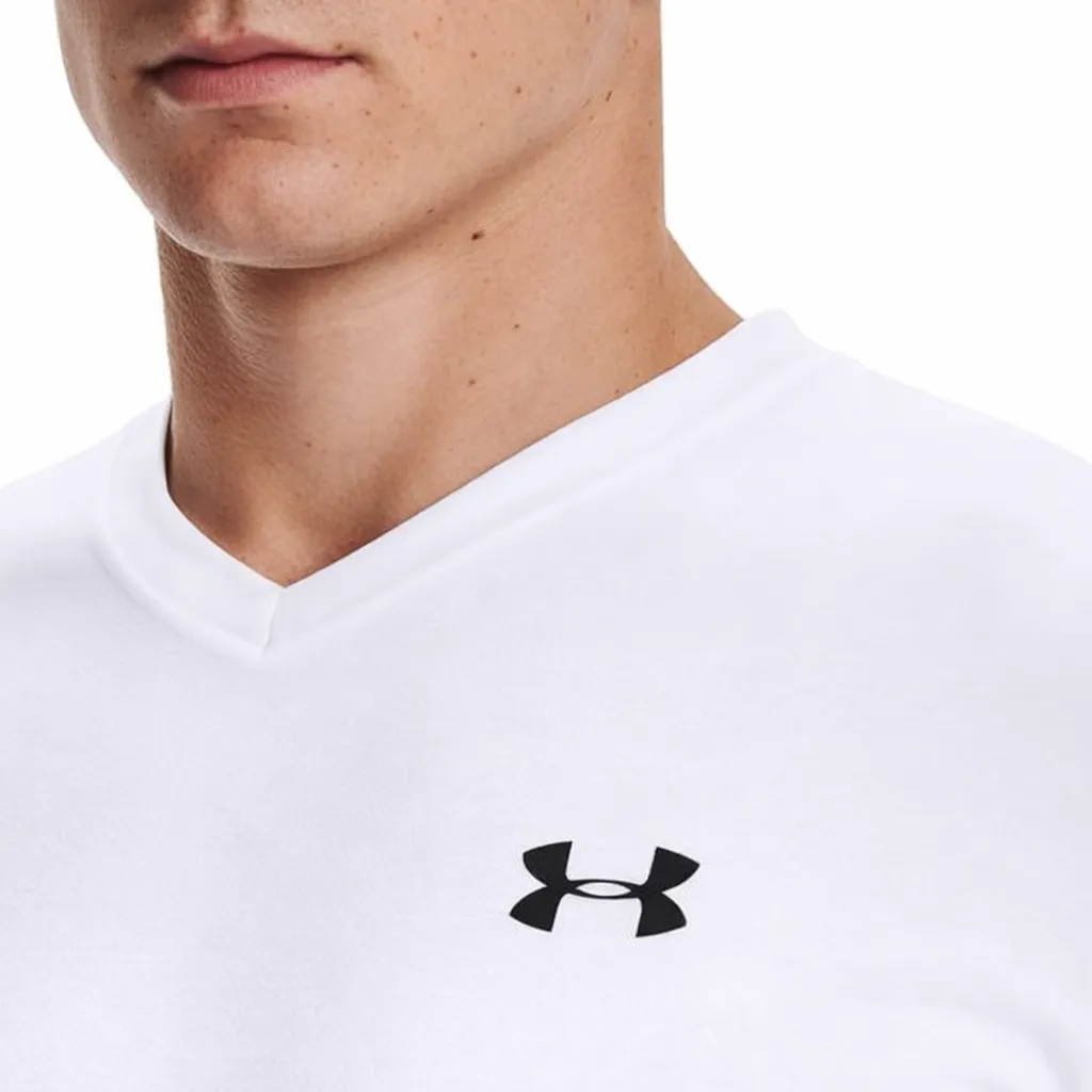 Remera Hombre Under Armour Velocity2.0 Ss Vneck Original - Talle S - Image 4