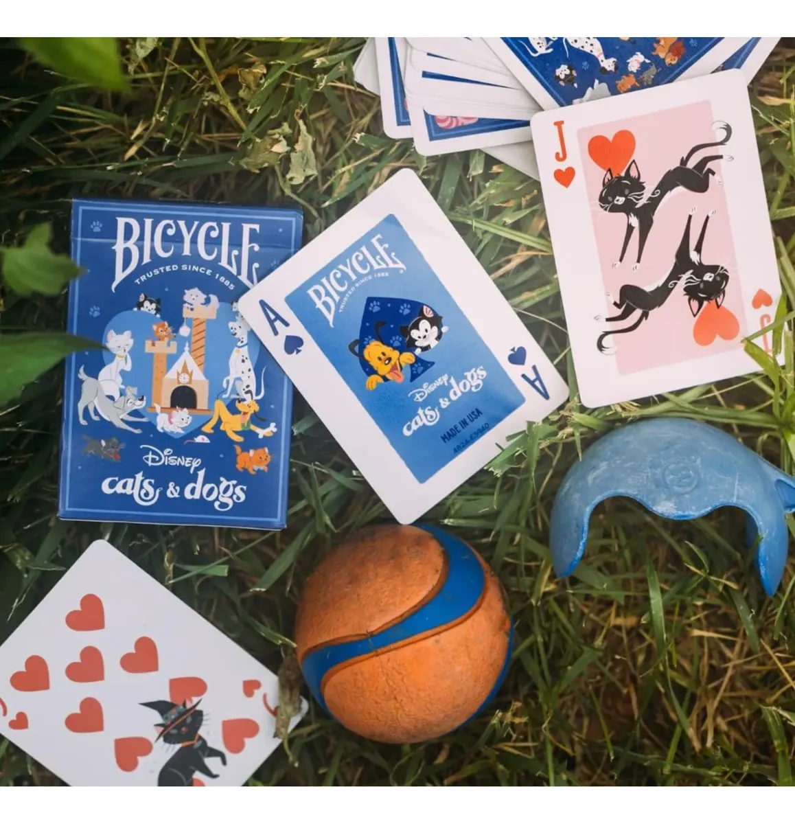 Cartas Bicycle Disney Inspirados En Perros Y Gatos Películas Disney - Image 7