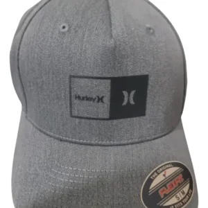 Gorra Hurley M Natural Flex Talle S-m Cerrada Color Gris
