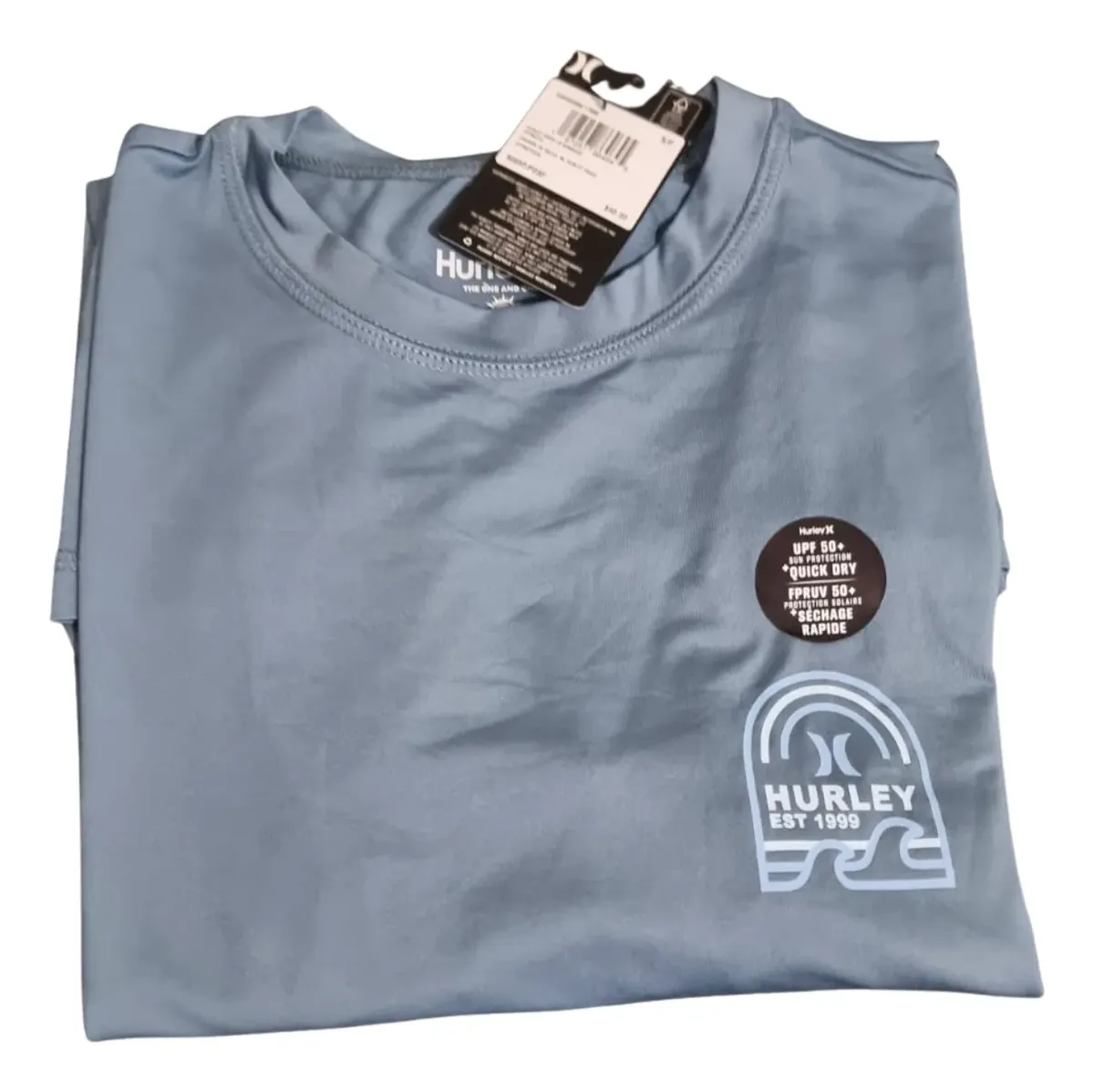 Remera Manga Larga Hurley Hombre Con Protección Uv - Talle S - Image 3