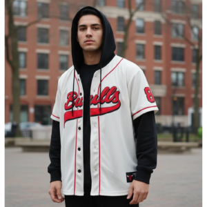 Remera Con Capucha Chicago Bulls Talle M Nba Ultra Game
