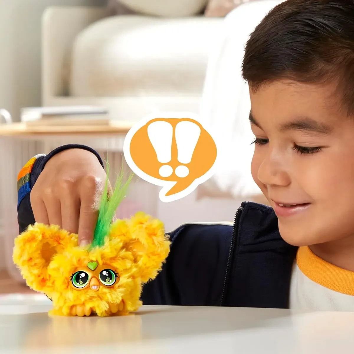 Furby Furblets Hoo-lah Mini Plush Toy Hasbro Interactivo - Imagen 5