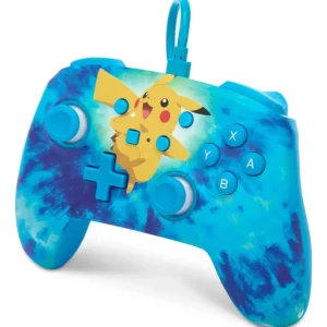 Joystick Powera Enhanced Para Nintendo Switch - Pikachu Azul