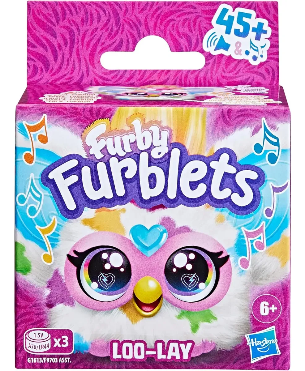 Peluche Furby Furblets Mini Amigos - Hasbro Color Loo-lay - Imagen 3