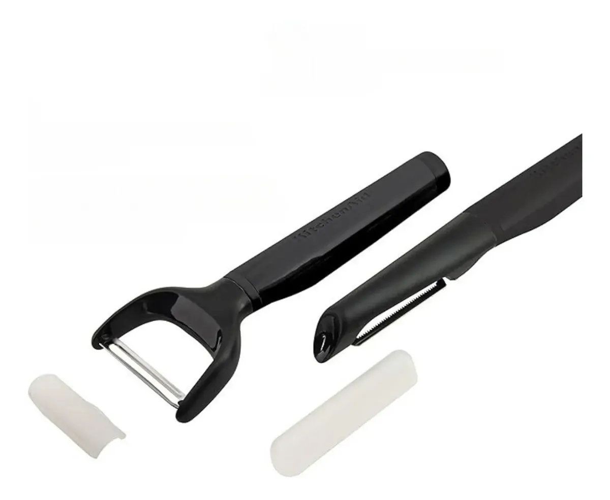 Kitchenaid Set De 2 Peladores Para Frutas Y Verduras - Color Negro - Imagen 5