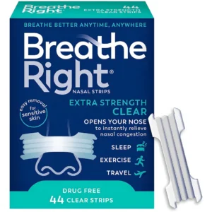 Breathe Right Bandas Nasales Extra Fuertes 44 Unidades