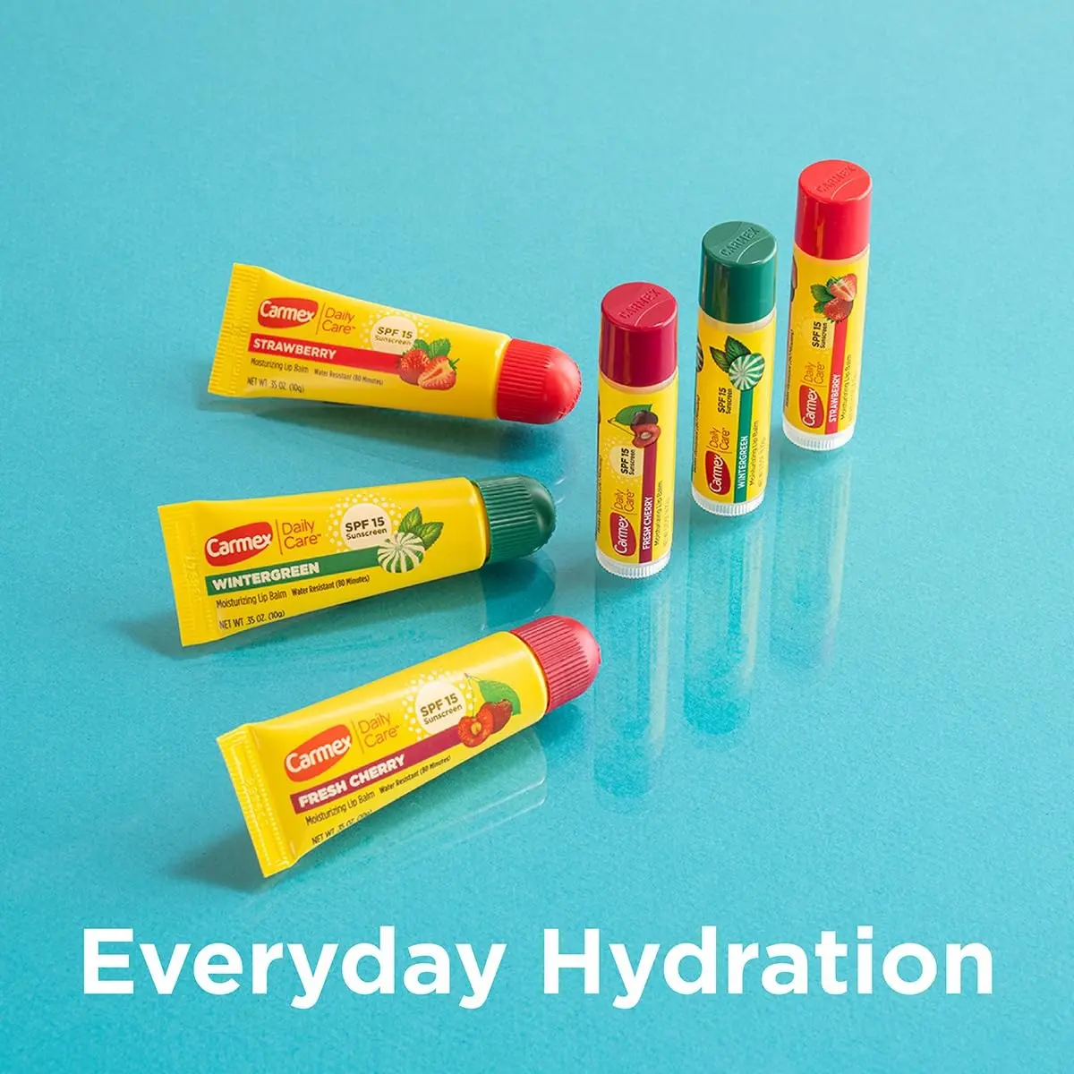 Carmex Variety Pack Flavours Sabores 9 Unidades - Imagen 4